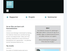 Tablet Screenshot of fou-sodertorn.se